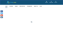 Desktop Screenshot of en.stralang.com